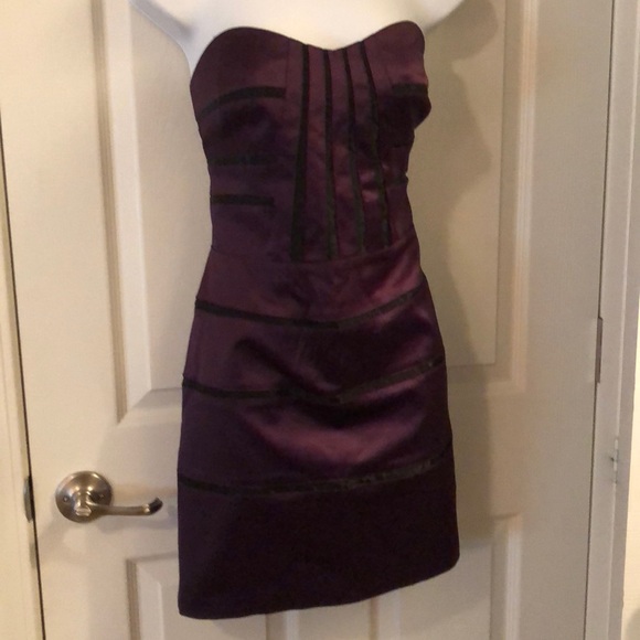 🌺 Purple and Black Dress - Picture 1 of 3
